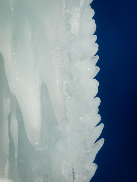 コロラド州シルバーソーンの氷の城。