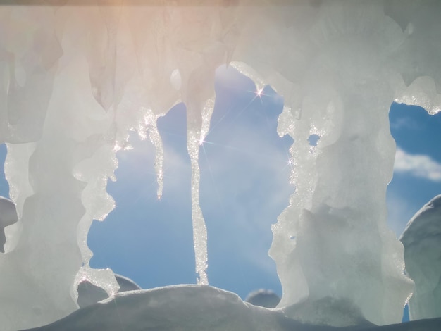 콜로라도 실버손의 얼음 성.