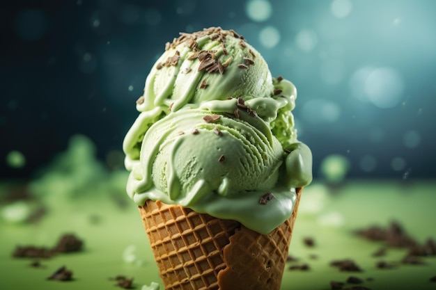 Ice cream background