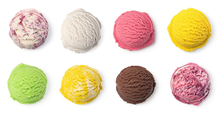 Photo ice cream ball