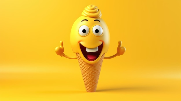 Ice cream character is forgettable