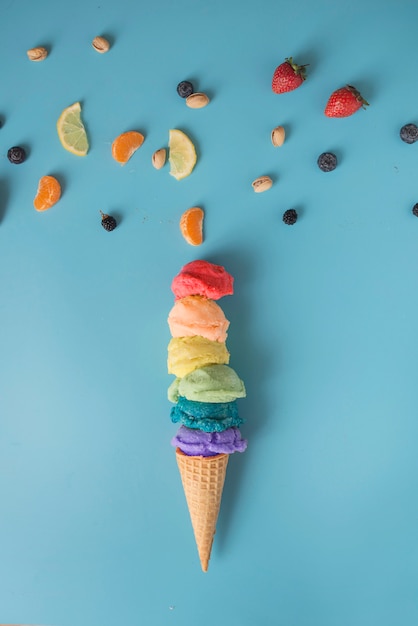 Ice cream colors