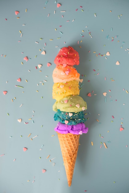 Ice cream colors