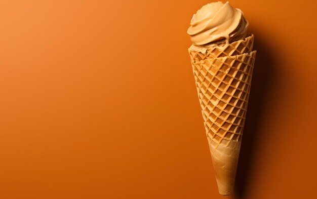 Ice cream cone background