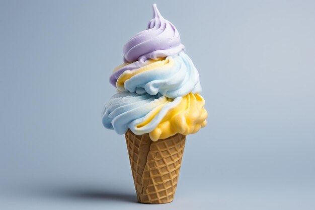 Ice cream cone Generative Ai