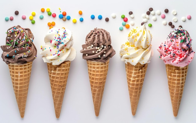 Ice cream cones