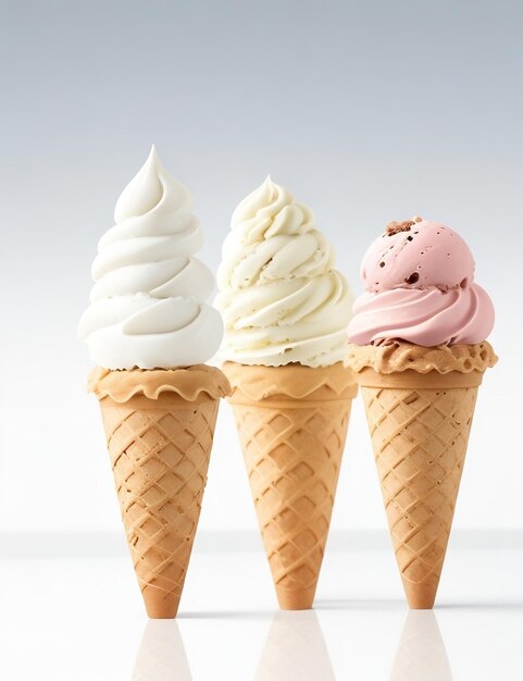Фото Мороженое конусы