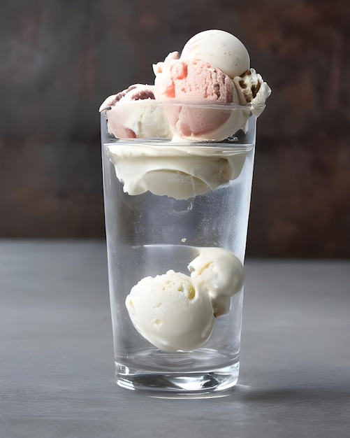 Ice Cream in Glass