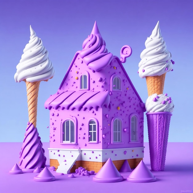 Ice cream house