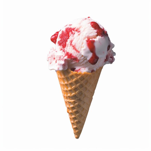 Ice cream isolated