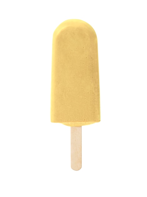 ice cream stick isolated on white background