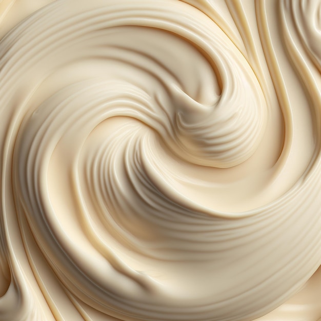 Ice cream texture AI render