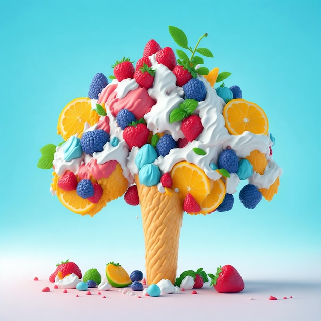 Foto albero dei gelati