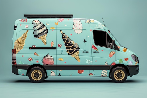 Photo ice cream van design