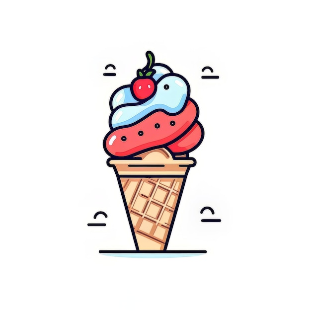 ice cream vector icon