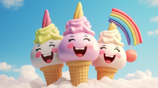 ice cream vector icon