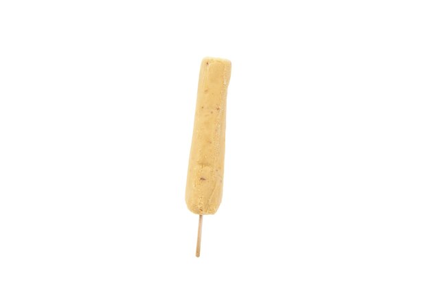 Photo ice cream on a white background