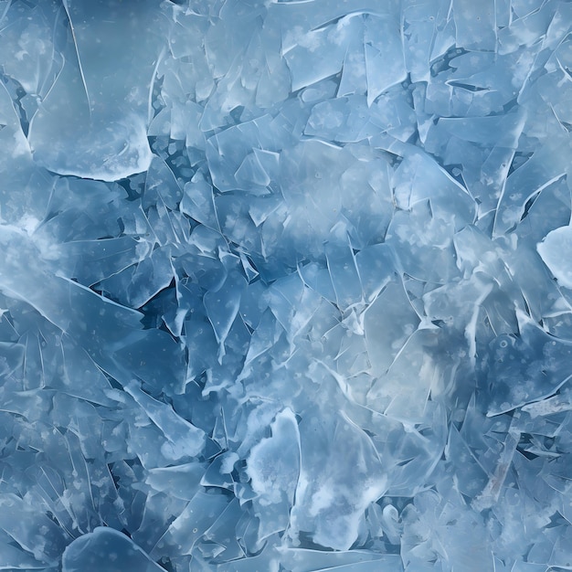 Ice crystals texture