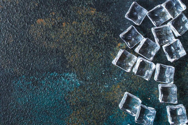 ice cubes artificial acrylic pieces