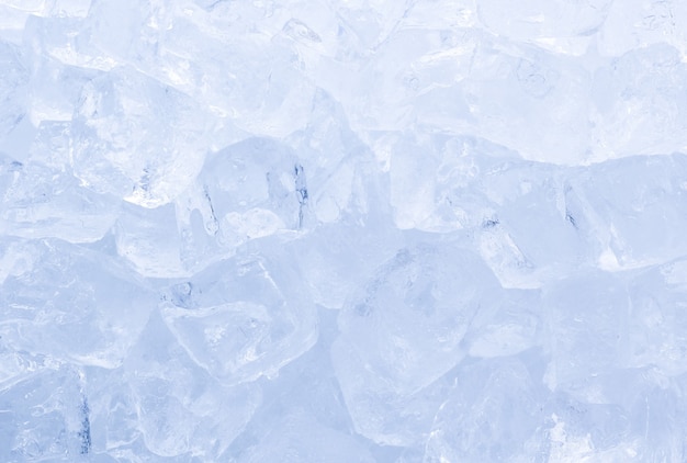 Photo ice cubes close up background