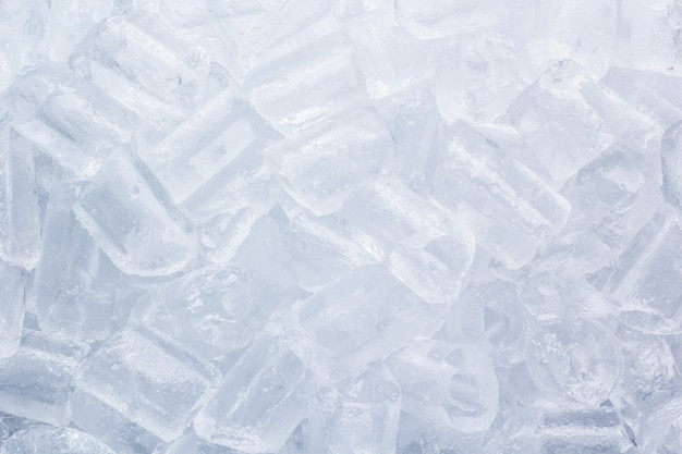 Ice cubes closeup background