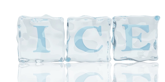 Ice cubes