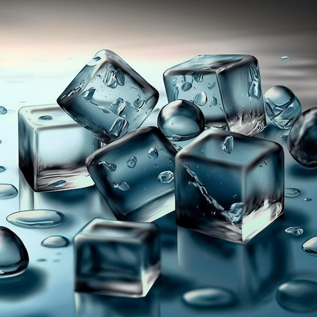 кубиков льда