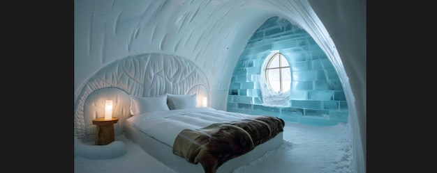 Ice hotel stay frozen finesse chilly chic