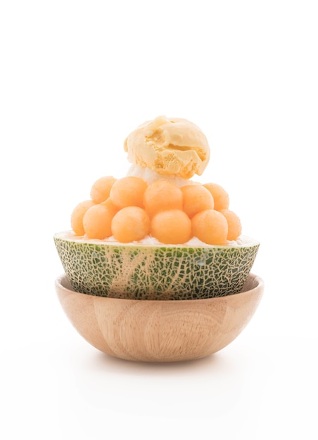 Ice melon Bingsu