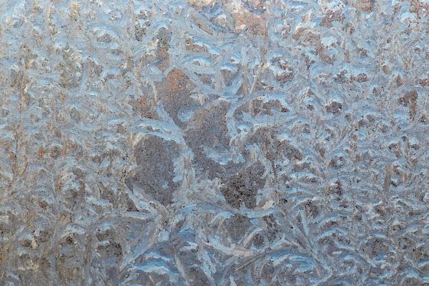 ice pattern on glass beautiful winter pattern on glass