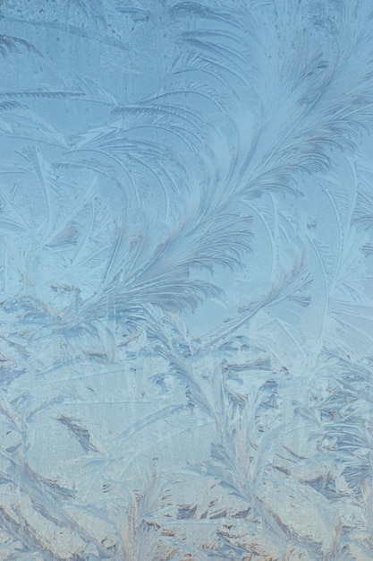 ice pattern on glass beautiful winter pattern on glass