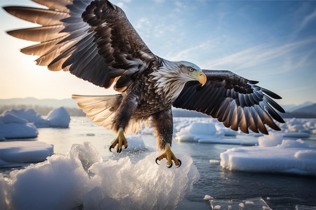 ice sea eagle