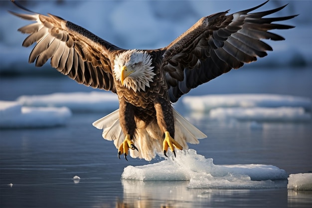 ice sea eagle