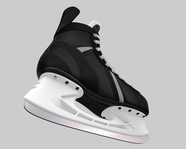 Premium Photo | Ice skate 3d model