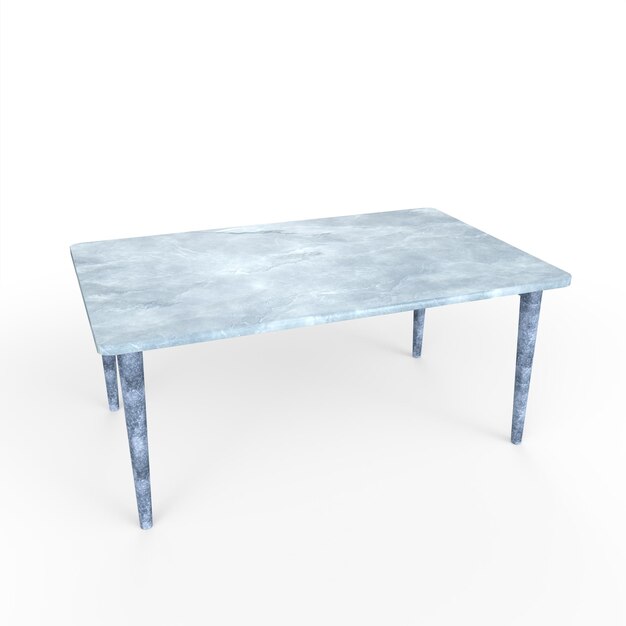 Ice table 3d modelling