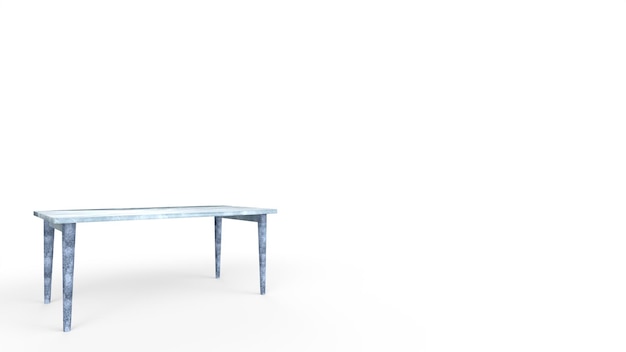 Ice table 3d modelling