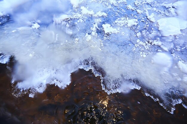 ice texture cracks baikal, abstract background winter ice transparent blue