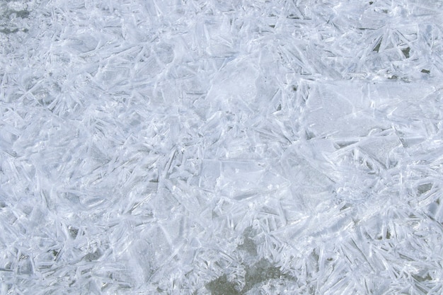 Ice texture, and pattern