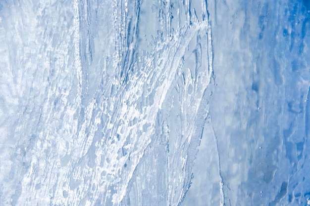 Ice texture