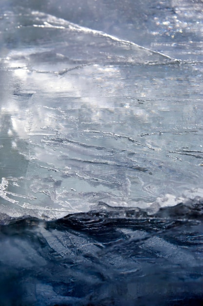 Ice texture