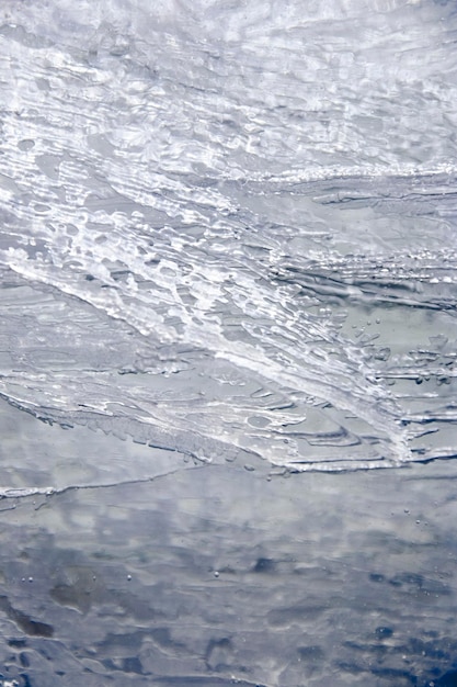 Ice texture