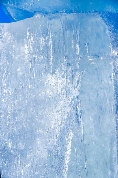 Ice texture