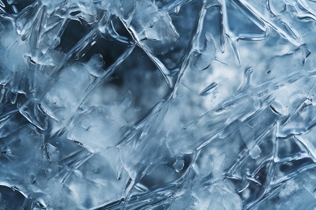 Foto consistenza del ghiaccio