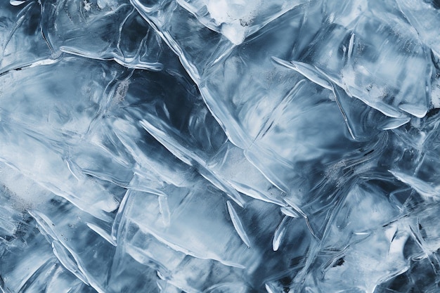 Foto consistenza del ghiaccio