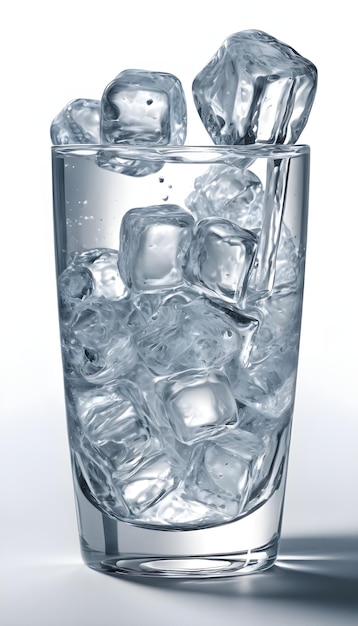 Ice water glass cup