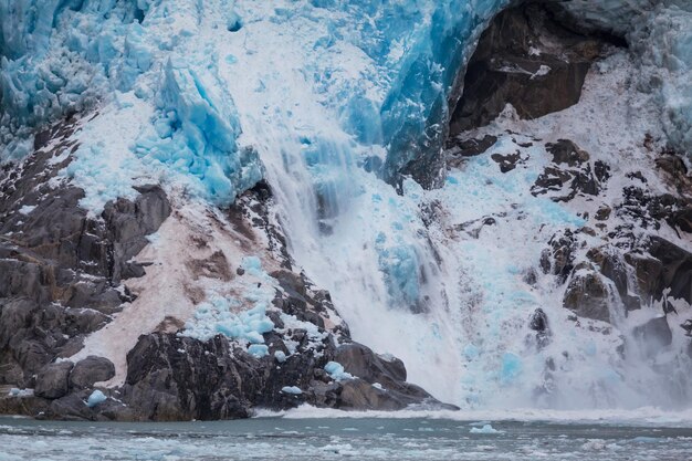 Photo iceberg on alaska