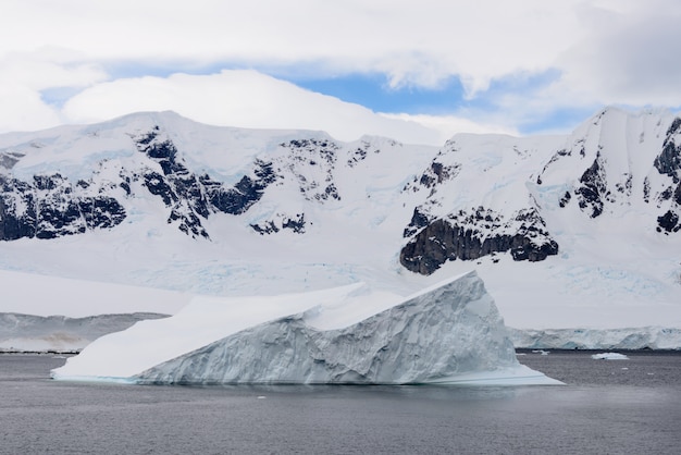 Iceberg in Antarctic sea