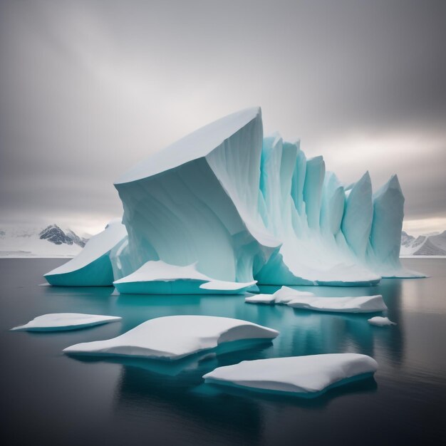 Foto modello di iceberg