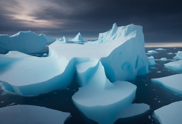 iceberg in polar regions