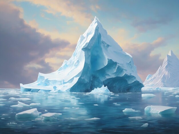 iceberg in polar regions